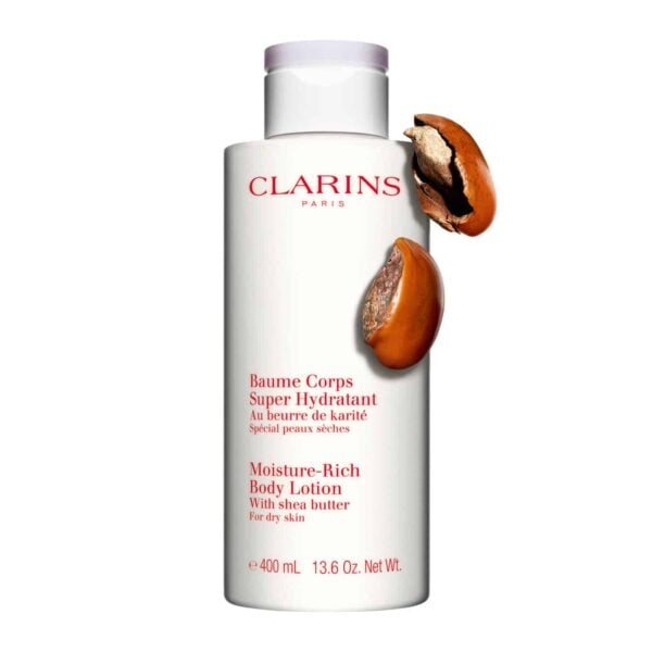 Clarins Moisture-Rich Shea Butter Body Lotion 400ml - Image 2