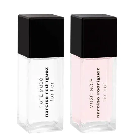 Narciso Rodriguez Layering Duo For Her Gift Set: Pure Musc EDP + Musc Noir EDP