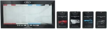 Mustang Ford Gift Set 20ml Red EDT + 20ml White EDT + 20ml Blue EDT + 20ml Black EDT