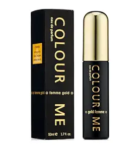 Milton Lloyd Colour Me Gold Femme Eau de Toilette 50ml Spray