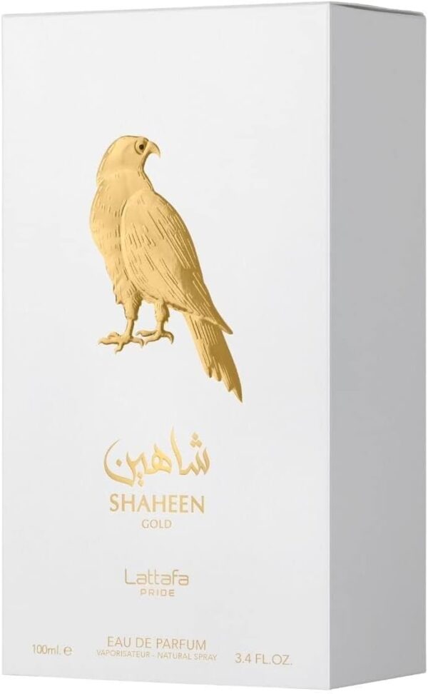 Lattafa Perfumes Shaheen Gold Eau de Parfum 100ml Spray - Image 4
