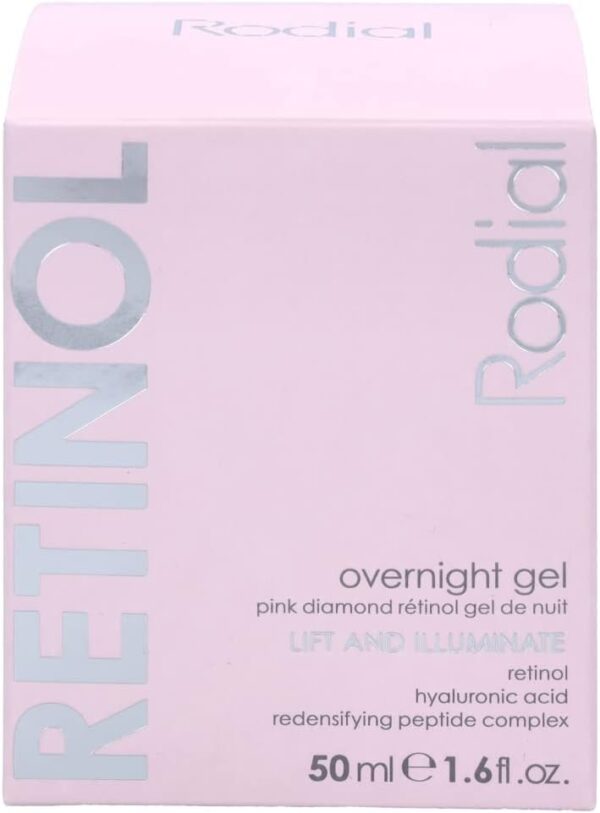Rodial Pink Diamond Retinol Overnight Gel 50ml - Image 3