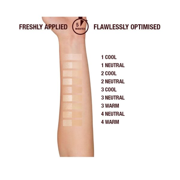 Charlotte Tilbury Airbrush Flawless Stays All Day & Night Foundation 30ml - 4 Neutral - Image 2