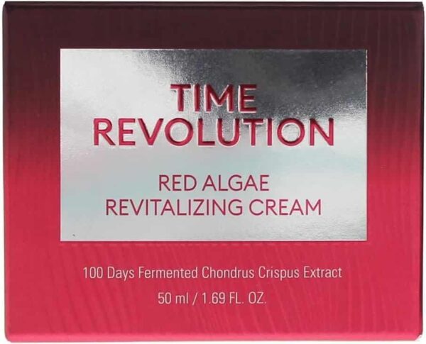 Missha Time Revolution Red Algae Revitalizing Face Cream 50ml - Image 2