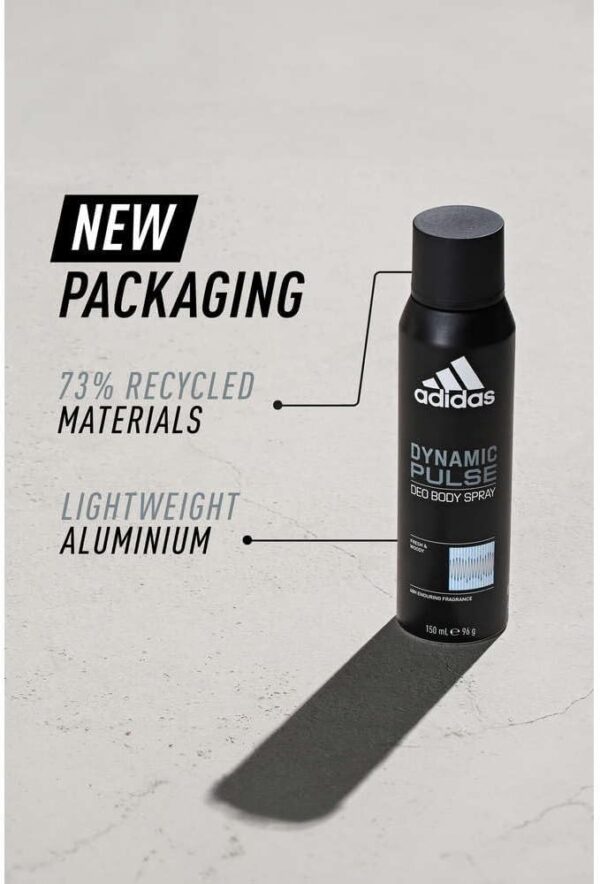 Adidas Dynamic Pulse Deo Body Spray 150ml - Image 3