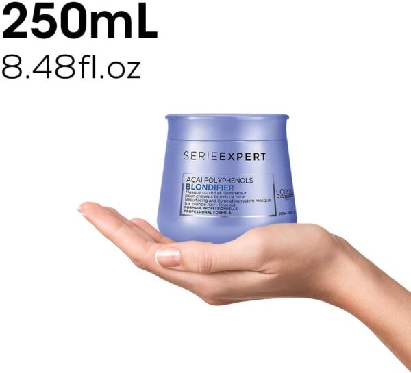 L'Or?al Serie Expert Blondifier Hair Mask 250ml - Image 3