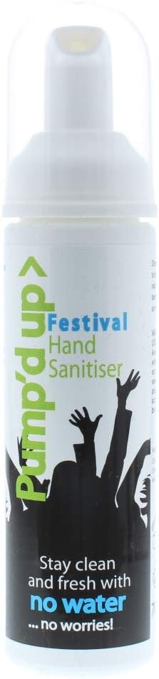 Pump'd Up Festival Hand Sanitiser 70ml