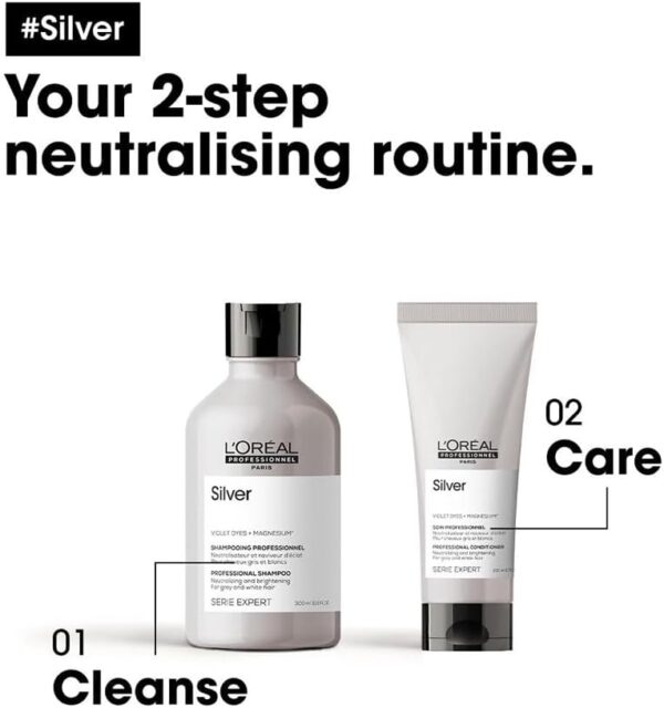 L'Oreal Professionnel Serie Expert Silver Conditioner 200ml - Image 3