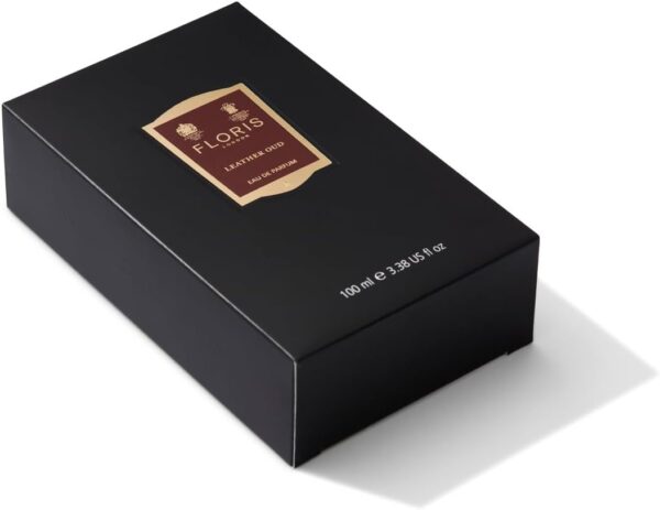 Floris Leather Oud Eau de Parfum 100ml Spray - Image 5