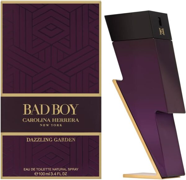 Carolina Herrera Bad Boy Dazzling Garden Eau de Toilette 100ml Spray - Image 2