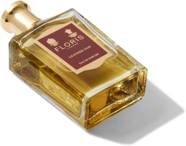 Floris Leather Oud Eau de Parfum 100ml Spray - Image 4