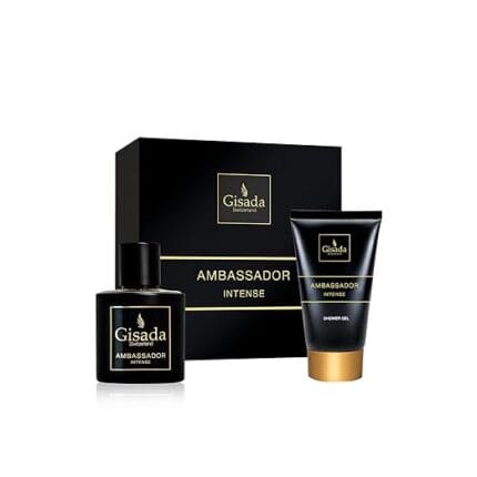 Gisada Ambassador Intense Gift Set 50ml EDP + 100ml Shower Gel