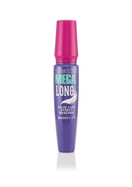 Sunkissed Mega Long False Lash Effect Mascara 12ml - Black