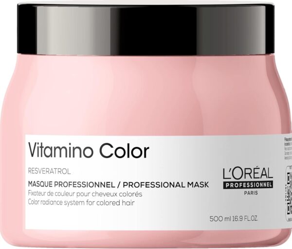 L'Oreal Professionnel Serie Expert Vitamino Color Masque 500ml - Image 4