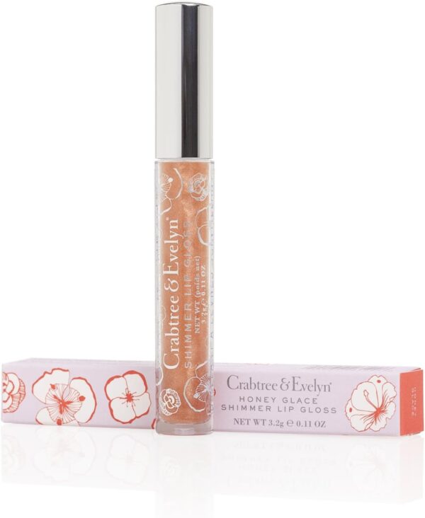 Crabtree & Evelyn Shimmer Lip Gloss 3.2g Honey Glace