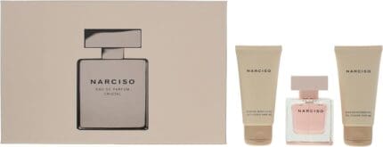 Narciso Rodriguez Narciso Cristal Gift Set 50ml EDP + 50ml Body Lotion + 50ml Shower Gel