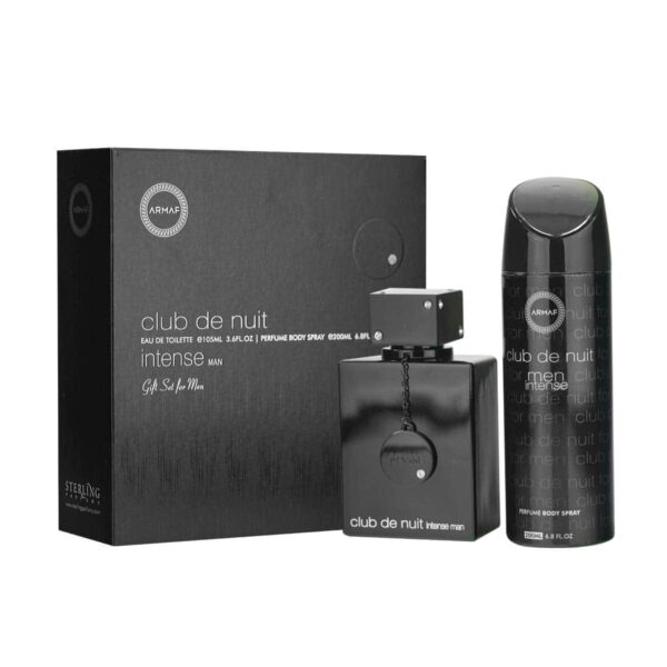 Armaf Club De Nuit Intense Gift Set 105ml EDT + 200ml Body Spray