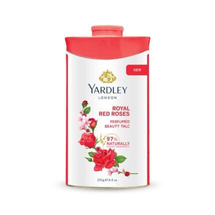 Yardley English Red Roses Perfumed Talcum Powder 250g