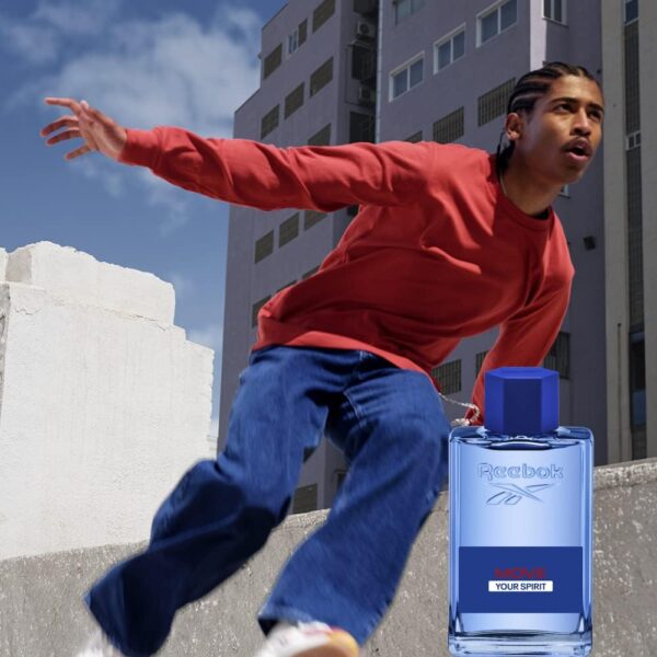 Reebok Move Your Spirit Men Eau de Toilette 100ml Spray - Image 5