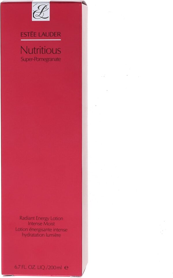 Estee Lauder Nutritious Super Pomegranate Radiant Energy Lotion Intense Moist 200ml - Image 3