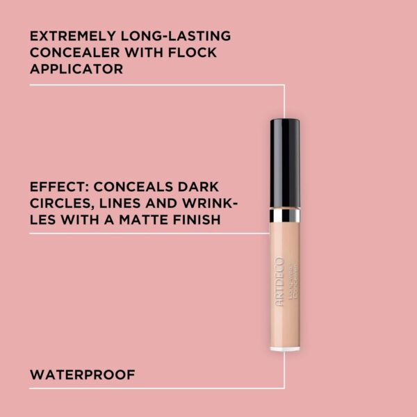 Artdeco Long Wear Waterproof Concealer 7ml - 18 Soft Peach - Image 3