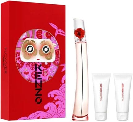 Kenzo Flower by Kenzo L'Absolue Gift Set 100ml EDP + 2 x 75ml Body Lotion