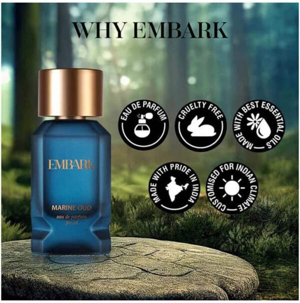 Embark Marine Oud Eau de Parfum 100ml Spray - Image 4