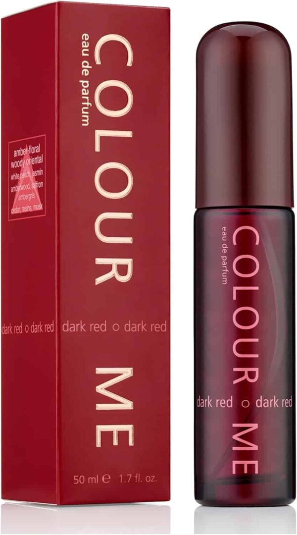 Milton Lloyd Colour Me Dark Red Eau de Parfum 50ml Spray