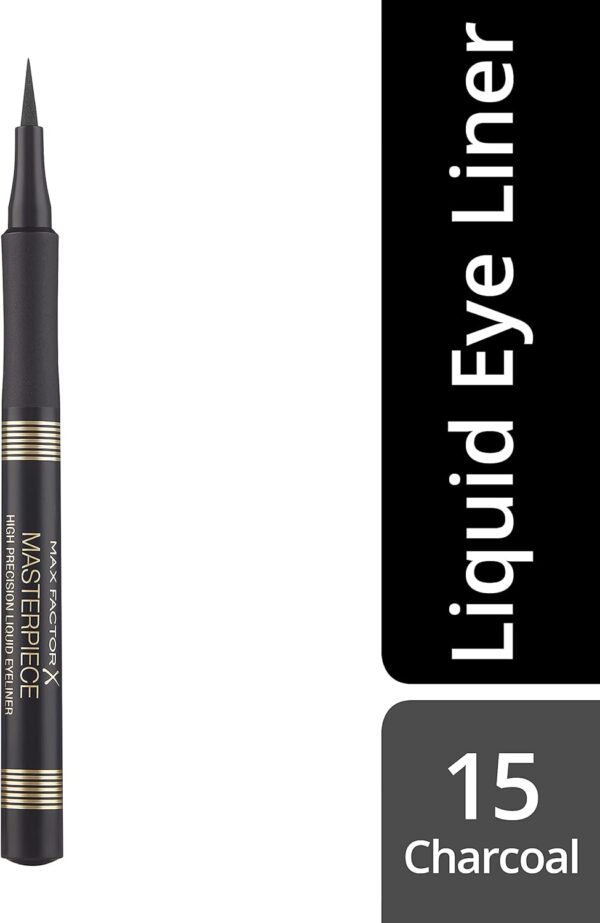Max Factor Masterpiece High Precision Liquid Eyeliner 1ml - 15 Charcoal - Image 3