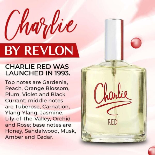 Revlon Charlie Red Eau de Toilette 100ml Spray - Image 4