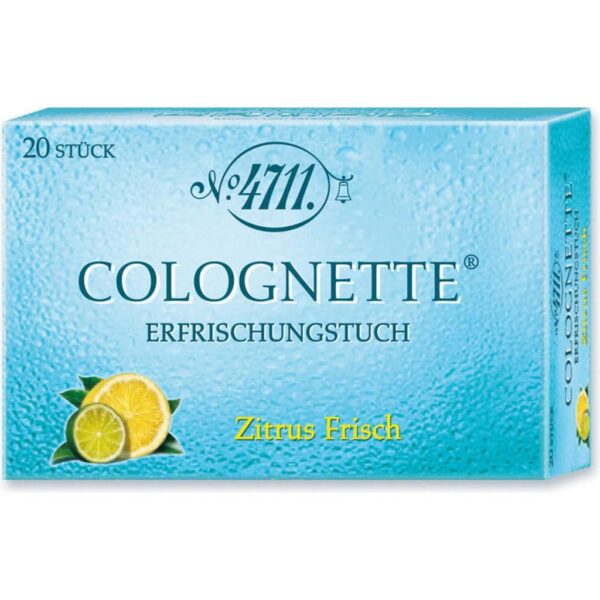 M?urer & Wirtz 4711 Refreshing Lemon Tissue Pack - 20 Pieces