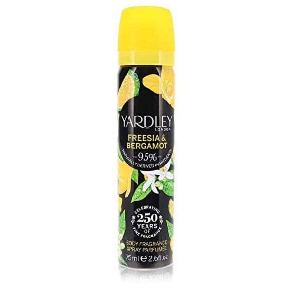 Yardley London  Freesia & Bergamot 75ml Body Spray