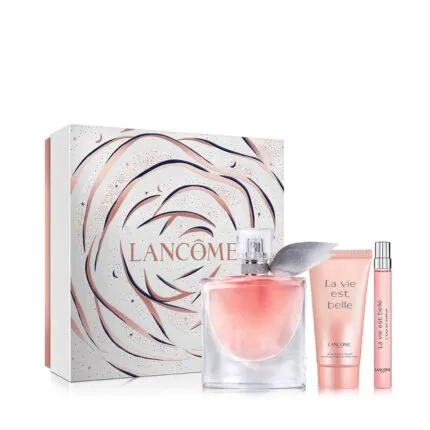 Lancome La Vie Est Belle Gift Set 50ml EDP + 10ml EDP + 50ml Body Lotion