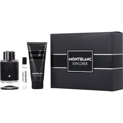 Mont Blanc Explorer Gift Set 100ml EDP + Shower Gel 100ml + 7.5ml EDP