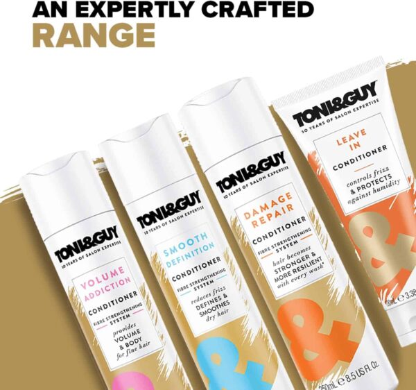 Toni & Guy Nourish Conditioner 250ml - Damaged Hair - Image 7