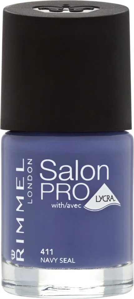 Rimmel Salon Pro Nail Polish 12ml - 411 Navy Seal