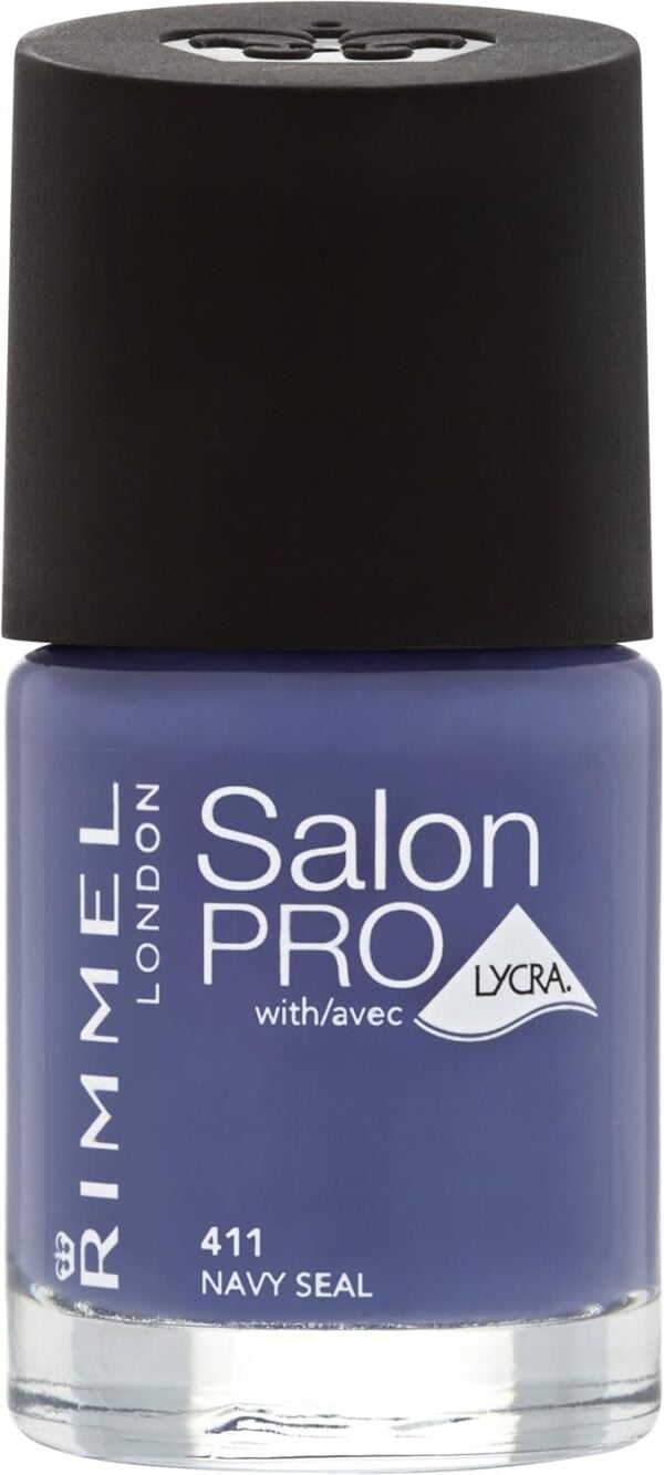 Rimmel Salon Pro Nail Polish 12ml - 411 Navy Seal