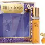 Elizabeth Taylor White Diamonds Gift Set 50ml EDT + 50ml Body Lotion + 50ml Body Wash + 10ml EDT