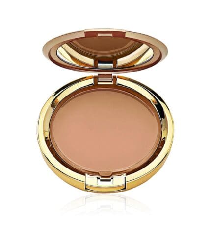 Mayfair Feather Finish Compact Powder with Mirror 10g - 03 Deep Peach