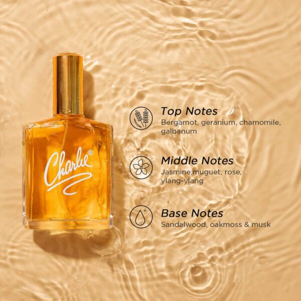 Revlon Charlie Gold Eau Fraiche 100ml Spray - Image 4
