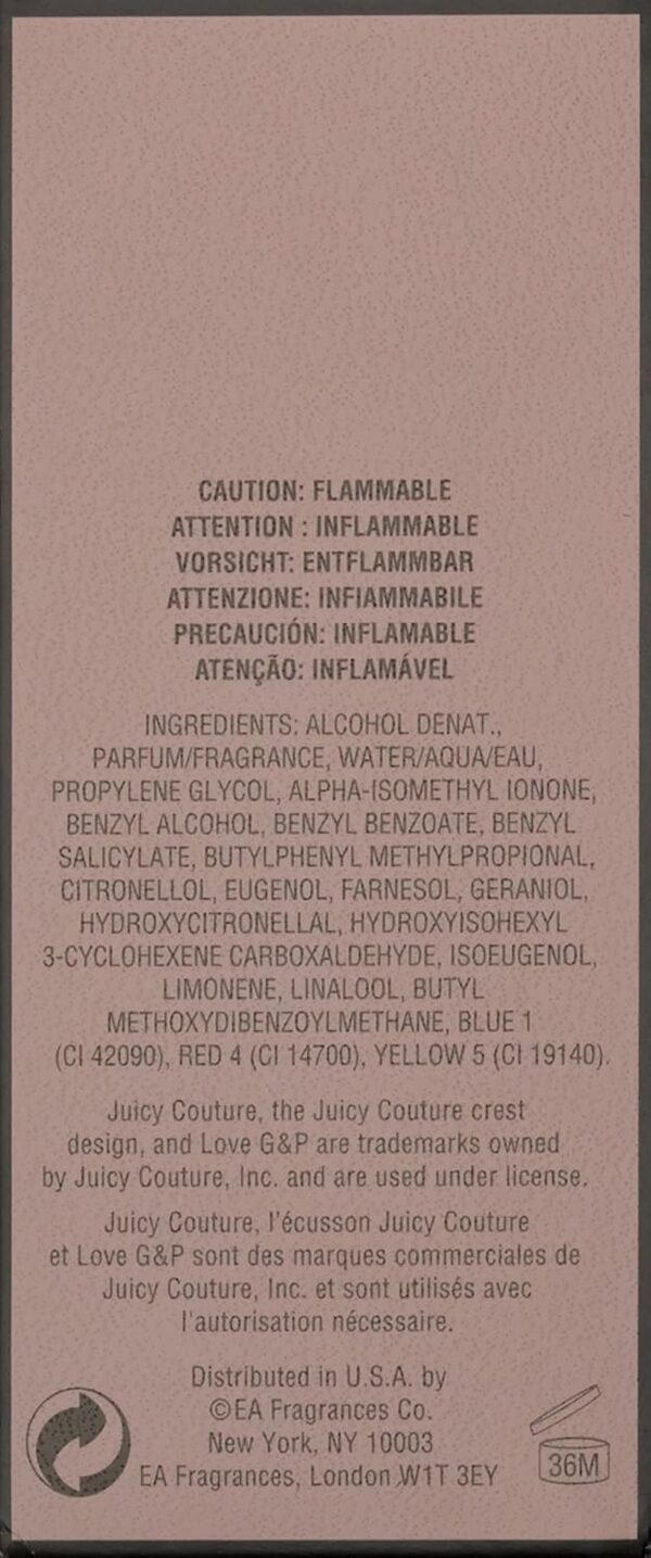 Juicy Couture Juicy Couture Eau de Parfum 30ml Spray - Image 8