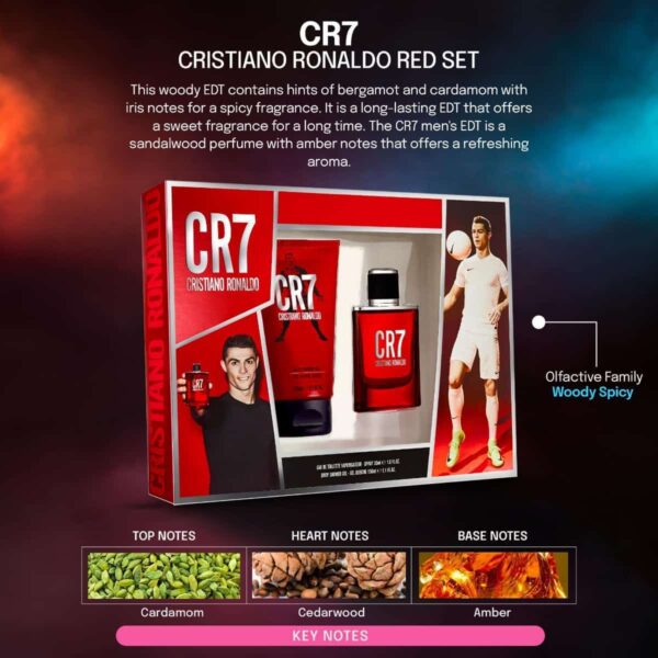 Cristiano Ronaldo CR7 Gift Set 30ml EDT + 150ml Shower Gel - Image 5