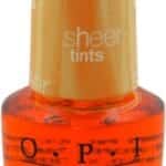 OPI Sheer Tints Top Coat 15ml - I'm Never Amberrassed NTS01