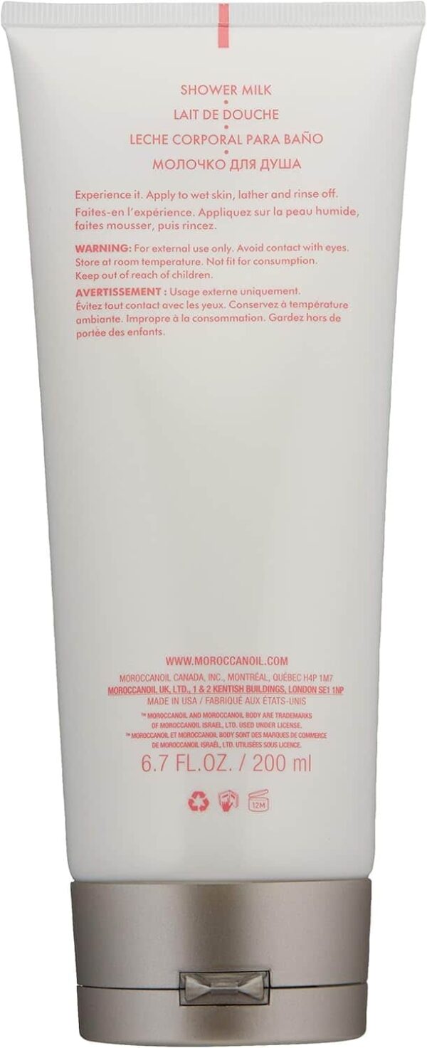 Moroccanoil Fleur de Rose Shower Milk 200ml - Image 4