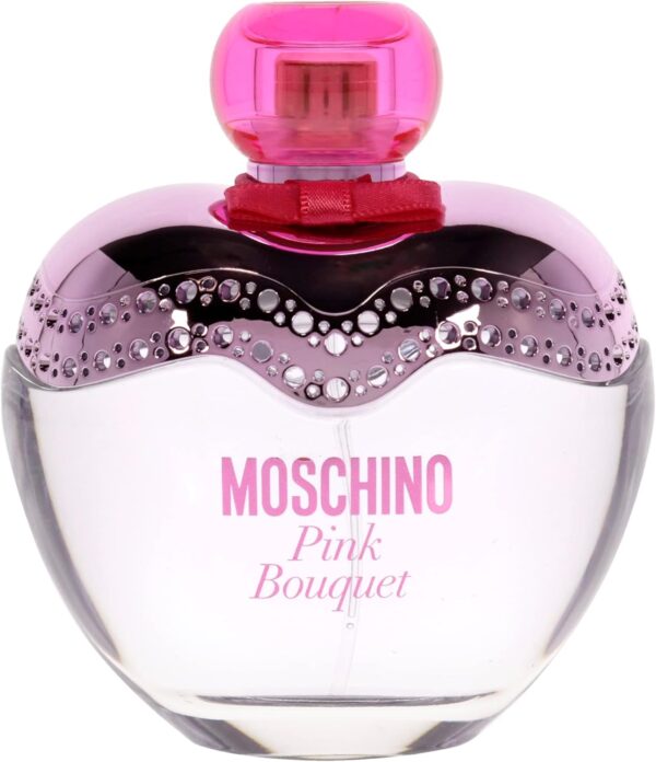 Moschino Pink Bouquet Eau de Toilette 100ml Spray - Image 2