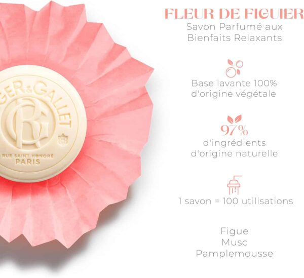 Roger & Gallet Fleur De Figuier Soap 100g - Image 2