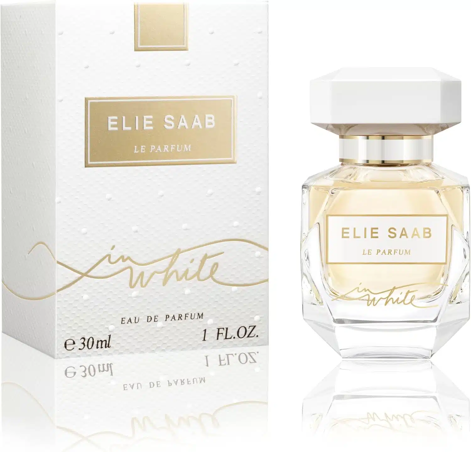 71aukq2nG2L._AC_SL1500_ Elie Saab Le Parfum in White Eau de Parfum 30ml Spray: Feminine Luxury - Image 1