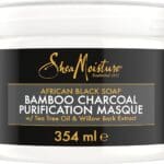 Shea Moisture African Black Soap Bamboo Charcoal Purification Masque 354ml