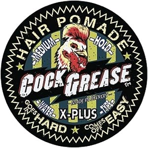 Cock Grease Medium Hold Water Type Hair Pomade 50g