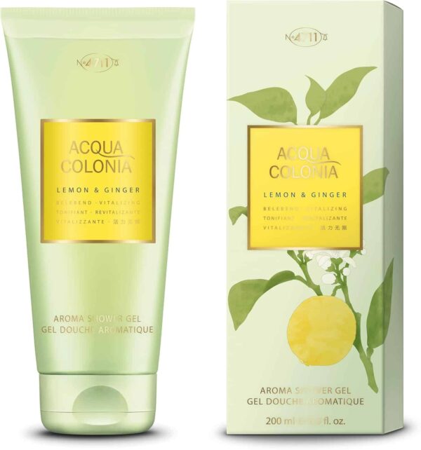 Maurer & Wirtz 4711 Acqua Colonia Lemon & Ginger Shower Gel 200ml
